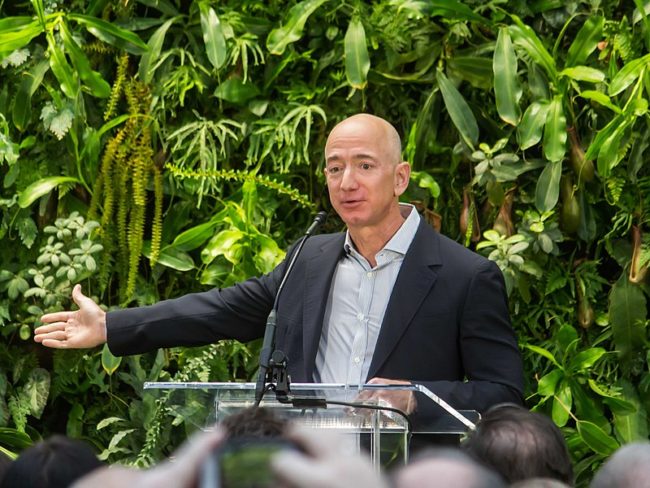 Jeff Bezos steps down