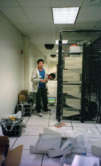 Google's Anniversary Sergey setting up Virtual Data Center